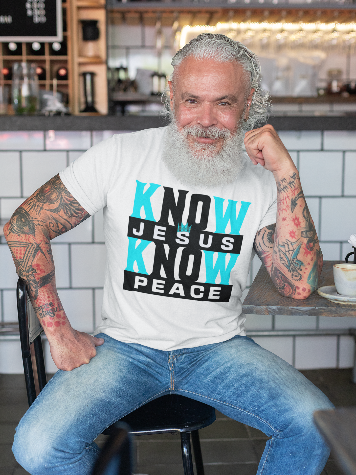 KNOW JESUS KNOW PEACE TEE